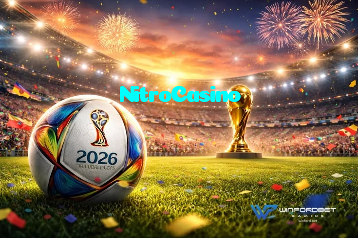 NitroCasino casino presented on mobile device in Pakistan with slots and live games